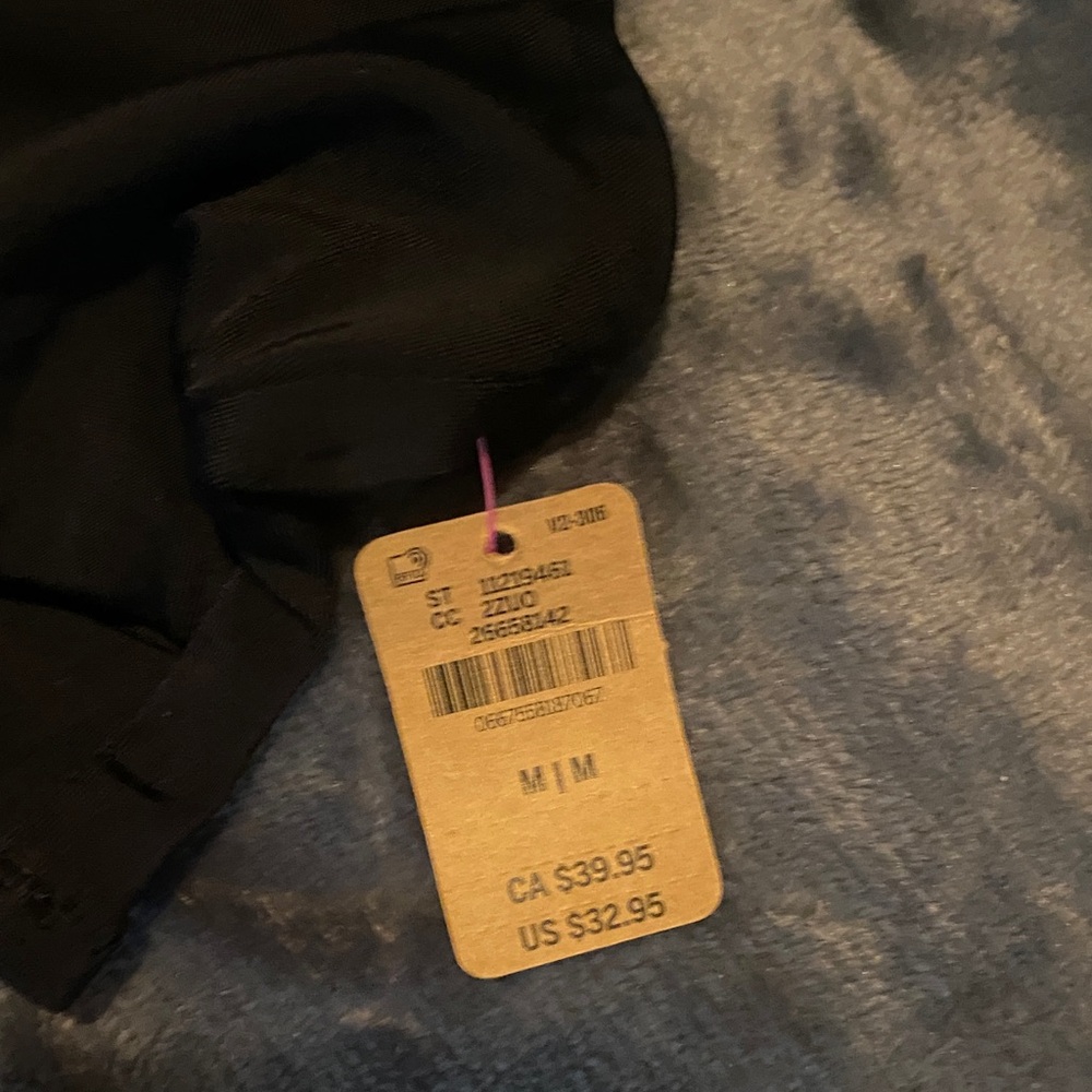 PINK Victoria's Secret Black Ruched Bikini Top - Picture 4 of 5